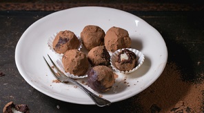 mazipan truffles